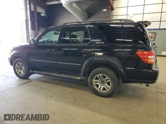 2003 Toyota Sequoia Limited with VIN 5TDBT48A93S188748, listed as a Copart auction lot 55455425 with 272,135 mi miles and Clean Title. Bid and sale history available at DreamBid. Image 2.