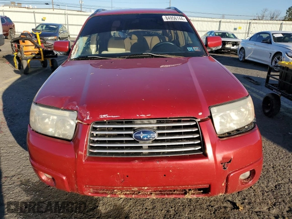2006 Subaru Forester 2.5 X w/Premium Pkg with VIN JF1SG65616H721352, listed as a Copart auction lot 84956144 with 216,618 mi miles and Salvage Title. Bid and sale history available at carsss.com. Image 5.