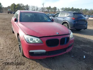 2014 BMW 7 Series 750i xDrive with VIN WBAYB6C55ED224496, listed as a IAAI auction lot 41471012 with 131,851 mi miles. Bid and sale history available at carsss.com. Image 12.
