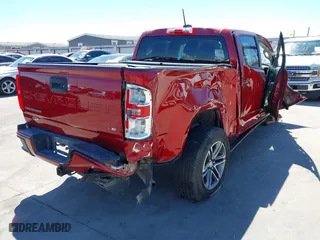 2021 Chevrolet Colorado 2WD Work Truck with VIN 1GCGSBEN1M1101105, listed as a IAAI auction lot 41827728 with 75,064 mi miles. Bid and sale history available at carsss.com. Image 4.