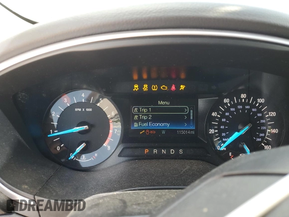 2015 Ford Fusion SE with VIN 3FA6P0H97FR150100, listed as a Copart auction lot 55966095 with 115,014 mi miles and Salvage Title. Bid and sale history available at DreamBid. Image 9.