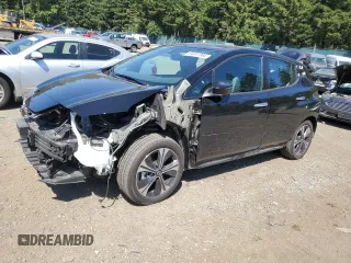 2021 Nissan LEAF SL Plus с VIN 1N4BZ1DV9MC553945, выставлен на аукционе Copart как лот 64497384 с пробегом 22 470 миль миль и Списание • Salvage title. История ставок и продаж доступна на DreamBid. Изображение 1.