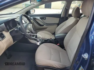 2016 Hyundai Elantra SE with VIN 5NPDH4AE0GH753374, listed as a Copart auction lot 61008175 with 128,187 mi miles and Salvage title. Bid and sale history available at DreamBid. Image 7.