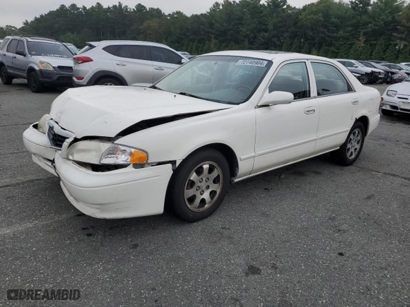 2000 Mazda 626 LX with VIN 1YVGF22CXY5112958, listed as a Copart auction lot 72740904 with NaN miles and Clean Title. Bid and sale history available at carsss.com. Image 1.