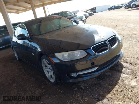 2013 BMW 3 Series 335i with VIN WBADX7C57DJ590238, listed as a IAAI auction lot 41920557 with 160,946 mi miles and . Bid and sale history available at DreamBid. Image 1.