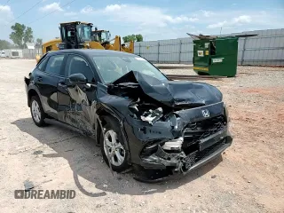 2023 Honda HR-V LX with VIN 3CZRZ2H38PM702334, listed as a Copart auction lot 60760625 with 53,149 mi miles and Salvage title. Bid and sale history available at DreamBid. Image 15.