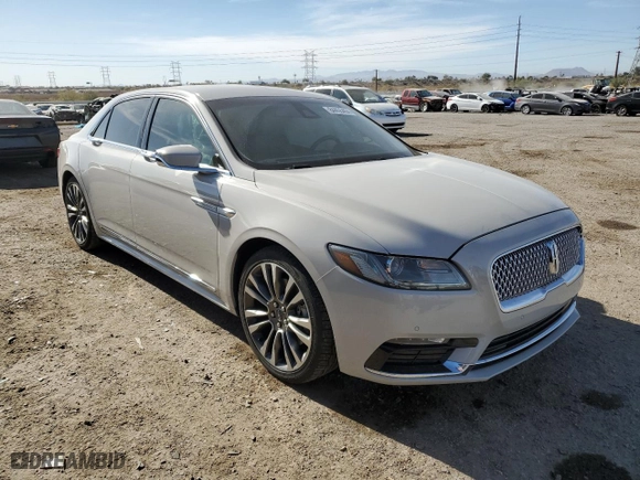 2019 Lincoln Continental Select with VIN 1LN6L9SK8K5601999, listed as a Copart auction lot 84455404 with 54,521 mi miles and Salvage Title. Bid and sale history available at carsss.com. Image 4.