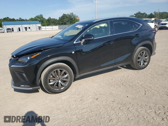2021 Lexus NX 300 F Sport z VIN JTJSARBZ5M2193324, wystawiony jako Copart lot #58383015 z przebiegiem 100 469 mil mil oraz Nie do naprawy • Non repairable. Historia ofert i sprzedaży dostępna na DreamBid. Obrazek 1.