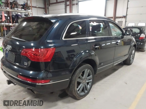 2012 Audi Q7 Premium Plus with VIN WA1LMAFE5CD008743, listed as a IAAI auction lot 40956930 with 117,947 mi miles and . Bid and sale history available at DreamBid. Image 4.