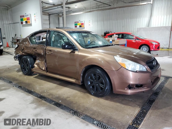 2012 Subaru Legacy 2.5i Premium with VIN 4S3BMBG65C3026924, listed as a Copart auction lot 53426695 with 109,490 mi miles and Salvage Title. Bid and sale history available at carsss.com. Image 4.