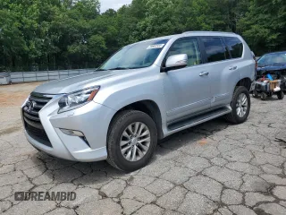 2016 Lexus GX 460 z VIN JTJBM7FX6G5136363, wystawiony jako Copart lot #59682555 z przebiegiem 79 190 mil mil oraz Szkoda całkowita • Salvage title. Historia ofert i sprzedaży dostępna na DreamBid. Obrazek 1.