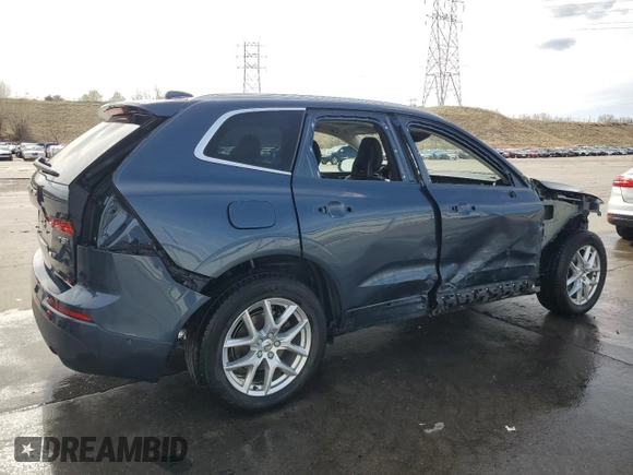 2018 Volvo XC60 Momentum with VIN YV4102RKXJ1002643, listed as a Copart auction lot 52254575 with 75,183 mi miles and Salvage Title. Bid and sale history available at DreamBid. Image 3.