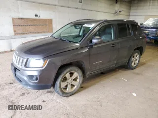 2016 Jeep Compass High Altitude Edition with VIN 1C4NJDEB7GD782529, listed as a Copart auction lot 52782575 with 164,770 mi miles and Clean Title. Bid and sale history available at carsss.com. Image 1.