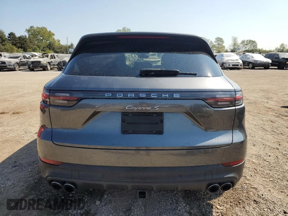 2021 Porsche Cayenne S with VIN WP1AB2AY8MDA27989, listed as a Copart auction lot 71258374 with 19,435 mi miles and Salvage title. Bid and sale history available at DreamBid. Image 6.