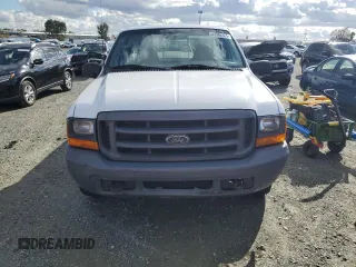 1999 Ford Super Duty F-250 XL with VIN 1FTNF20L0XEE66230, listed as a Copart auction lot 43586355 with 183,821 mi miles and Salvage Title. Bid and sale history available at carsss.com. Image 5.