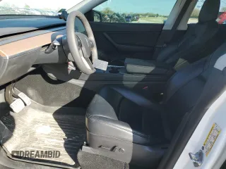 2021 Tesla Model Y Performance with VIN 5YJYGDEF3MF262878, listed as a Copart auction lot 52897595 with 50,939 mi miles and Salvage Title. Bid and sale history available at DreamBid. Image 7.