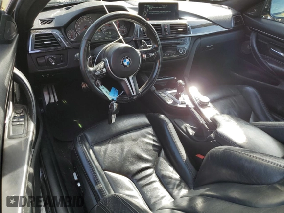 2016 BMW M4 with VIN WBS3R9C53GK336845, listed as a Copart auction lot 48868344 with 101,302 mi miles. Bid and sale history available at carsss.com. Image 8.