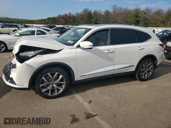 2024 Acura MDX w/Technology Package with VIN 5J8YE1H48RL011875, listed as a Copart auction lot 69590884 with 10,791 mi miles and Salvage Title. Bid and sale history available at carsss.com. Image 1.