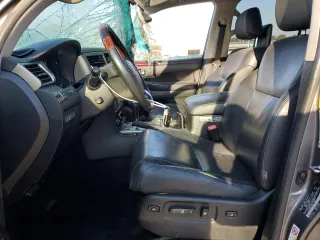 2015 Lexus LX 570 with VIN JTJHY7AX9F4166130, listed as a Copart auction lot 43653595 with 105,108 mi miles and Salvage Title. Bid and sale history available at DreamBid. Image 7.