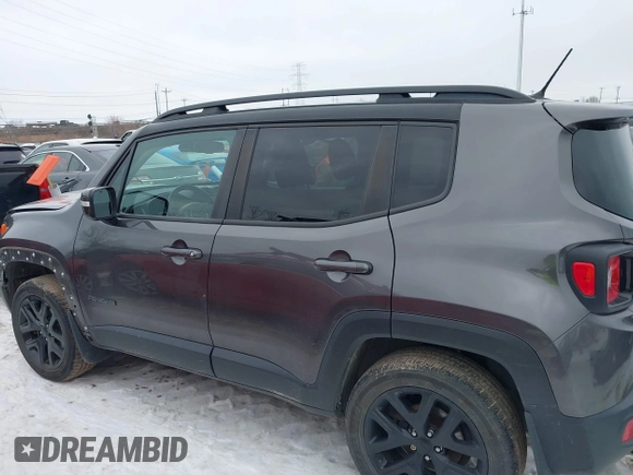 2016 Jeep Renegade Latitude with VIN ZACCJBBT7GPD59282, listed as a IAAI auction lot 41314758 with 137,369 mi miles. Bid and sale history available at carsss.com. Image 14.