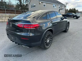 2021 Mercedes-Benz GLC with VIN W1N0J8EB7MF895505, listed as a Copart auction lot 85202614 with 134,464 mi miles and Clean Title. Bid and sale history available at carsss.com. Image 3.
