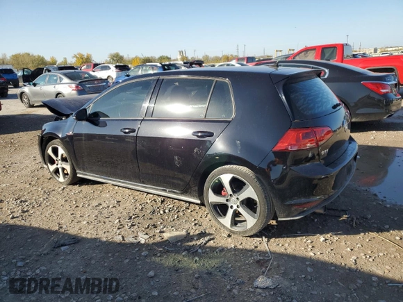 2015 Volkswagen GTI S z VIN 3VW5T7AU5FM100458, wystawiony jako Copart lot #77452564 z przebiegiem Nie podano mil oraz Szkoda całkowita • Salvage title. Historia ofert i sprzedaży dostępna na DreamBid. Obrazek 2.