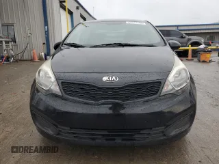2013 Kia Rio LX with VIN KNADM4A30D6293873, listed as a Copart auction lot 43334195 with 65,571 mi miles and Salvage Title. Bid and sale history available at DreamBid. Image 5.
