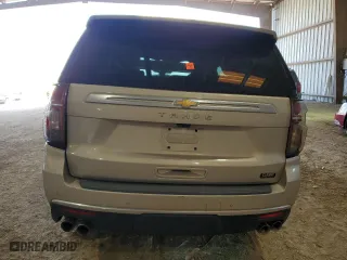 2021 Chevrolet Tahoe High Country with VIN 1GNSCTKL2MR117385, listed as a Copart auction lot 65074284 with 0 mi miles and Salvage Title. Bid and sale history available at carsss.com. Image 6.