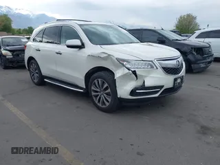 2014 Acura MDX Technology z VIN 5FRYD4H41EB015622, wystawiony jako IAAI lot #42185207 z przebiegiem 117 532 mil mil oraz . Historia ofert i sprzedaży dostępna na DreamBid. Obrazek 1.