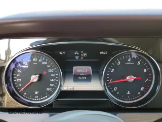 2018 Mercedes-Benz E-Class E 400 with VIN WDD1K6FB5JF052657, listed as a Copart auction lot 46837775 with 36,599 mi miles and Salvage Title. Bid and sale history available at carsss.com. Image 9.