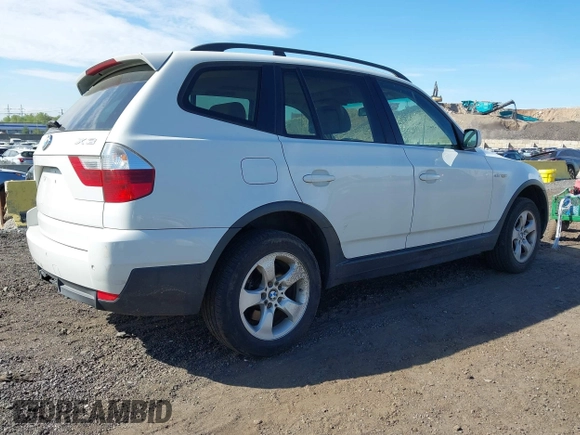 2008 BMW X3 3.0si with VIN WBXPC93458WJ10207, listed as a IAAI auction lot 42156621 with 105,813 mi miles and . Bid and sale history available at DreamBid. Image 4.