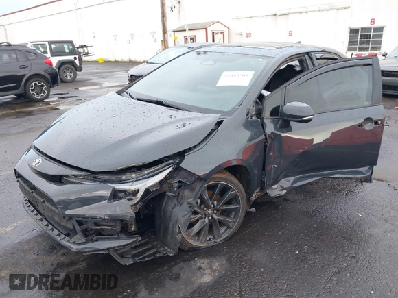 2023 Toyota Corolla SE with VIN 5YFP4MCE4PP143275, listed as a IAAI auction lot 41615709 with 30,584 mi miles and . Bid and sale history available at DreamBid. Image 2.