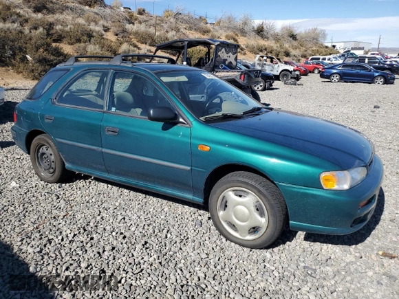 1997 Subaru Impreza L with VIN JF1GF4352VG821519, listed as a Copart auction lot 76420034 with 57,600 mi miles and Clean title. Bid and sale history available at DreamBid. Image 4.