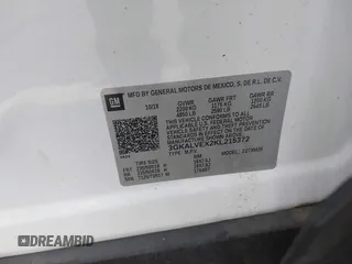 2019 GMC Terrain SLT with VIN 3GKALVEX2KL215372, listed as a IAAI auction lot 40872800 with 54,244 mi miles. Bid and sale history available at carsss.com. Image 9.