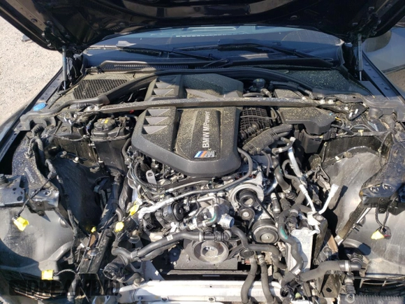 2022 BMW M4 Competition with VIN WBS33AZ06NCH60240, listed as a Copart auction lot 45311753 with 23,396 mi miles. Bid and sale history available at carsss.com. Image 11.