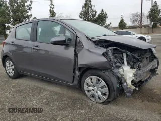2015 Toyota Yaris L with VIN VNKKTUD32FA044782, listed as a Copart auction lot 53750065 with 72,997 mi miles and Salvage Title. Bid and sale history available at DreamBid. Image 4.