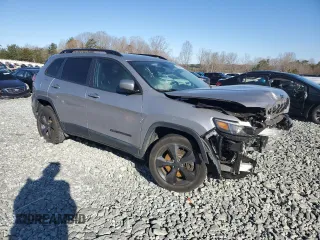 2020 Jeep Cherokee Latitude Plus with VIN 1C4PJLLB7LD568883, listed as a Copart auction lot 49480225 with 87,206 mi miles and Salvage title. Bid and sale history available at DreamBid. Image 4.