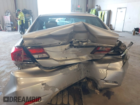 2013 Honda Civic LX with VIN 19XFB2F51DE281760, listed as a IAAI auction lot 41649800 with 81,005 mi miles and . Bid and sale history available at DreamBid. Image 16.