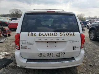 2014 Dodge Grand Caravan SXT with VIN 2C4RDGCG4ER371415, listed as a Copart auction lot 54400645 with 150,055 mi miles and Non Repairable. Bid and sale history available at DreamBid. Image 6.