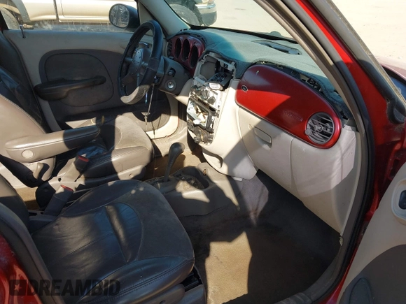 2002 Chrysler PT Cruiser Limited with VIN 3C8FY68B42T200668, listed as a IAAI auction lot 41888098 with 259,487 mi miles. Bid and sale history available at carsss.com. Image 5.