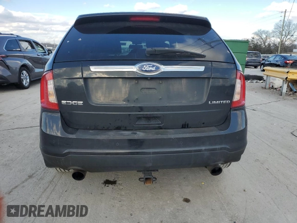 2014 Ford Edge Limited with VIN 2FMDK3KC1EBB27748, listed as a Copart auction lot 42136255 with 244,551 mi miles and Salvage Title. Bid and sale history available at carsss.com. Image 6.