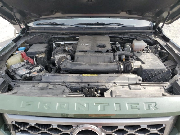 2022 Nissan Frontier SV with VIN 1N6ED1EKXNN605404, listed as a Copart auction lot 53583465 with 59,438 mi miles and Salvage title. Bid and sale history available at DreamBid. Image 11.