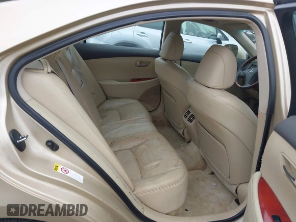 2007 Lexus ES 330 with VIN JTHBJ46G172148026, listed as a IAAI auction lot 41897526 with 176,616 mi miles and . Bid and sale history available at carsss.com. Image 8.