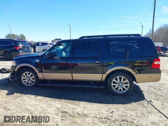 2012 Ford Expedition Max King Ranch с VIN 1FMJK1J50CEF64202, выставлен на аукционе IAAI как лот 41625140 с пробегом 205 685 миль миль и . История ставок и продаж доступна на DreamBid. Изображение 14.
