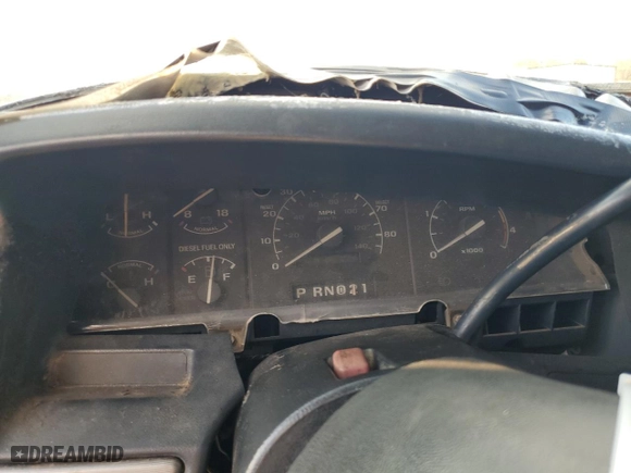 1993 Ford F-250 with VIN 1FTHX26M1PKA32006, listed as a Copart auction lot 79642484 with 0 mi miles and Salvage Title. Bid and sale history available at carsss.com. Image 9.