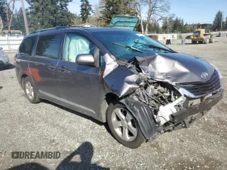 2012 Toyota Sienna LE AAS with VIN 5TDKK3DC5CS264437, listed as a Copart auction lot 51627875 with 165,778 mi miles and Salvage Title. Bid and sale history available at carsss.com. Image 4.