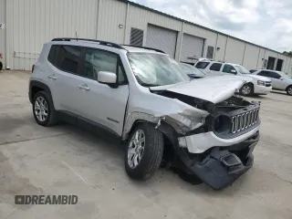2018 Jeep Renegade Latitude with VIN ZACCJABB3JPH11802, listed as a Copart auction lot 54822645 with 130,541 mi miles and Salvage title. Bid and sale history available at DreamBid. Image 4.