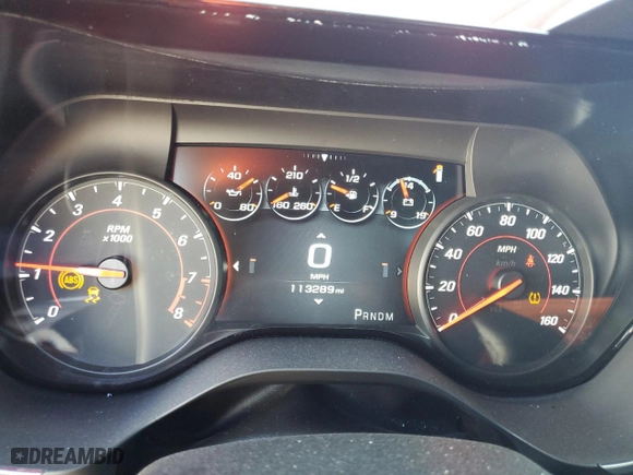 2016 Chevrolet Camaro 2LT with VIN 1G1FD1RS1G0149092, listed as a Copart auction lot 45290465 with 113,289 mi miles and Salvage Title. Bid and sale history available at carsss.com. Image 9.