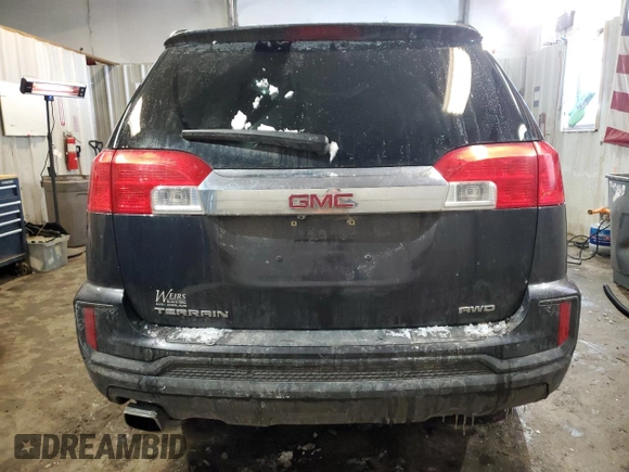 2016 GMC Terrain SLE with VIN 2GKFLSEK3G6129282, listed as a Copart auction lot 44987365 with 125,731 mi miles and Salvage Title. Bid and sale history available at DreamBid. Image 6.