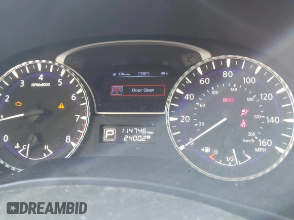 2014 Infiniti QX60 with VIN 5N1AL0MNXEC552754, listed as a IAAI auction lot 42692886 with 114,746 mi miles and . Bid and sale history available at DreamBid. Image 7.